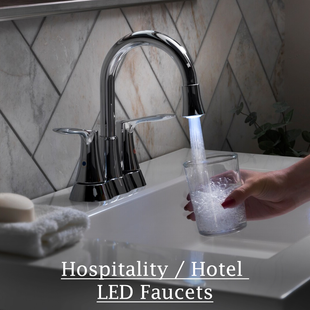 Hospitality / Hotel Matte Black Auto Sensor Faucets/Automatic Soap Dispenser